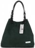 Kožené kabelka shopper bag Vittoria Gotti lahvově zelená V90047CH